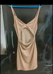Beige Dress