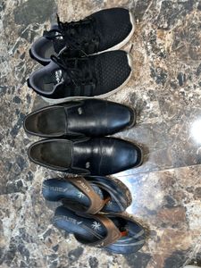 3 Adidas Sneaker, Formal and Slipper Bundle