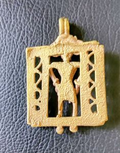 Shantiniketan 's Tribal  Dokra Pendants