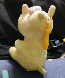 Cutexgoofy yellow rhino keychain