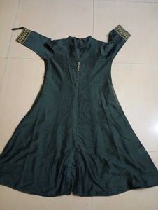 Charcoal colour Kurta with pockets