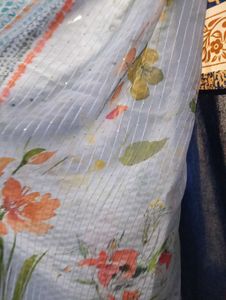 Graceful Light Blue Suit with Dupatta – Timeles