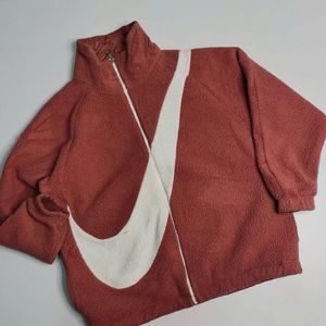 N*ke Big Swoosh Fleece Jacket