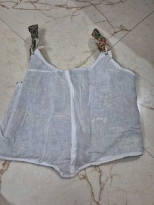 Floral Corset Top