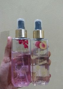 Body Mist Set - Raspberry & Peach