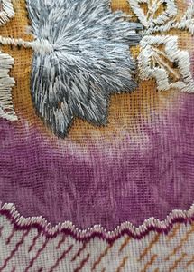 Embroidered Vintage Fabric
