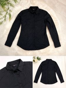 Classic Black Button-Up Shirt