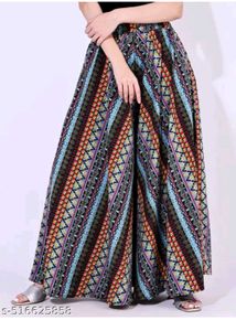 Boho Chic Palazzo Pants