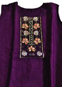 Elegant Purple Kurta Set with Dupatta