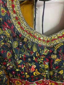 Beautiful Printed Kurta with skrit