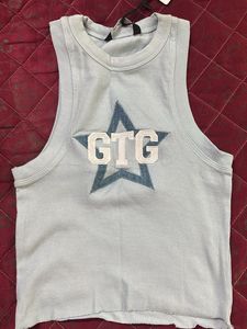 Light Blue GTG Star Tank Top