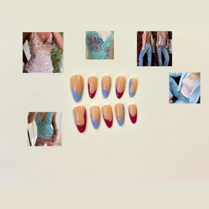 French Tip Press-On Nails