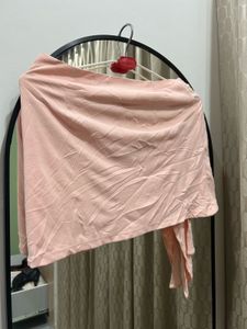 ZARA Bow Detail Mini Skirt