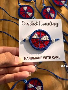 Cute Crochet Rakhi collection 🫶
