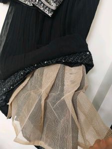 Stunning Embellished Black Lehenga Choli Top