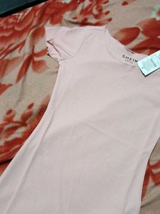 Shein Pink Bodycon Mini Dress