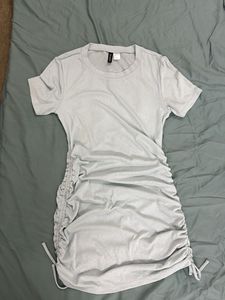 H&M Ruched T-Shirt Dress
