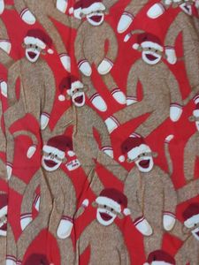 Fun Sock Monkey Pajama Pants