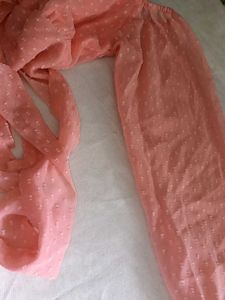 Chic Peach Dot top
