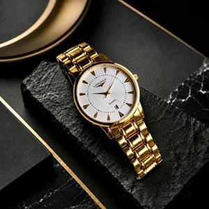 Longines Quartz Gold Watch FOR MENS PREMIUM QUALIT