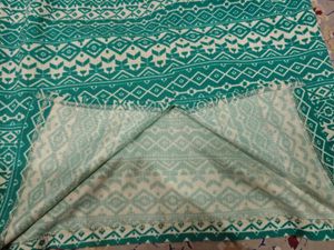 Green Tribal Print Pencil Skirt