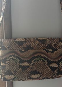Van Heusen Snake Print Clutch