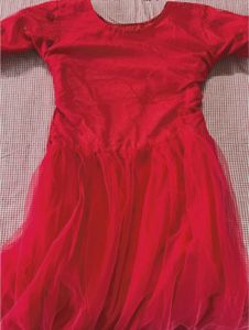 Stunning maroon Embellished gown