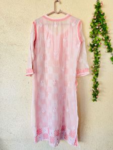 Chikankari Embroidered Cotton Kurta