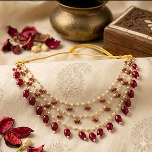3 layer statment necklace