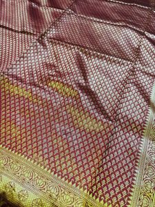 New South Indian Saree with blouse piece