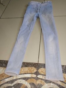 Light Wash High Rise Skinny Jeans