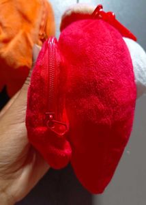 Among Us Plush pouch Keychain Set