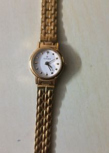 Golden Colour Titan Watch