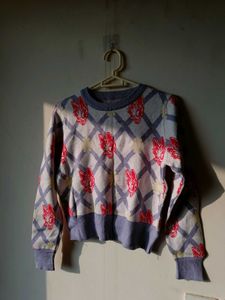 Disney Daisy Duck Pullover Sweater