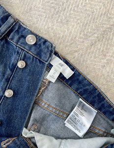 H&amp;M Blue Denim Mini Skirt