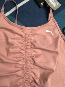 Puma Ruched Tank Top (New with tag) | Dry cell