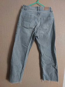 Ripped Knee Denim Jeans