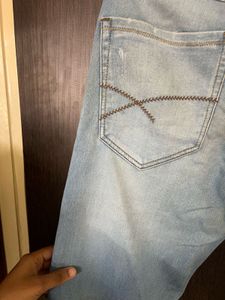 Light Wash Denim Jeans