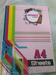 Skyshotes A4 Sheets