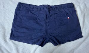 Navy Blue Casual Shorts