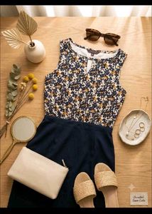 Chic Floral Print Dress