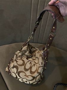 coach inspired Chic Monogram Hobo Bag