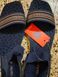 Comfortable Navy Blue Sandals