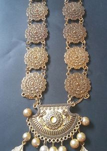 Long Neckpiece Golden ( Copper )