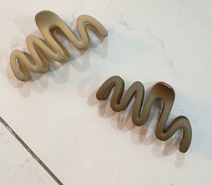 Trendy Wavy Hair Clips - Set of 2