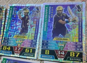 Collectible Cricket Star Player Cards