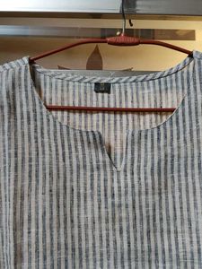 Striped Cotton Kurta
