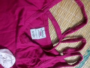 Maroon Fit &amp; Flare Dress
