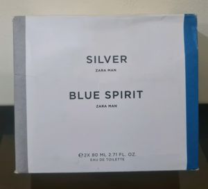 ZARA MAN COLLECTION - BLUE SPIRIT &amp; SILVER PERFUME