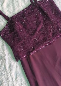 Sparkling Purple Gown